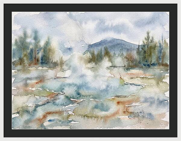Serene Reflections On Water