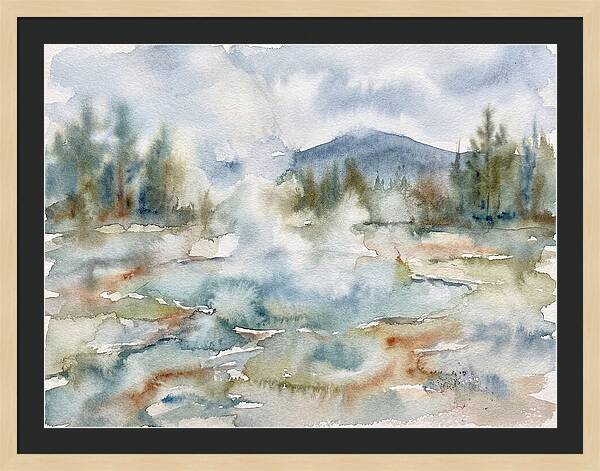 Serene Reflections On Water