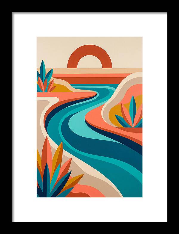 Serene River Curves