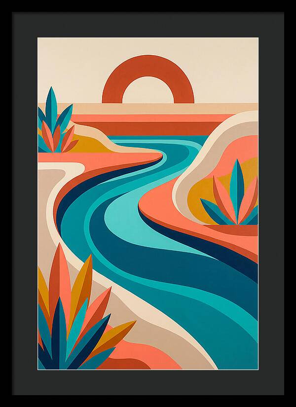 Serene River Curves
