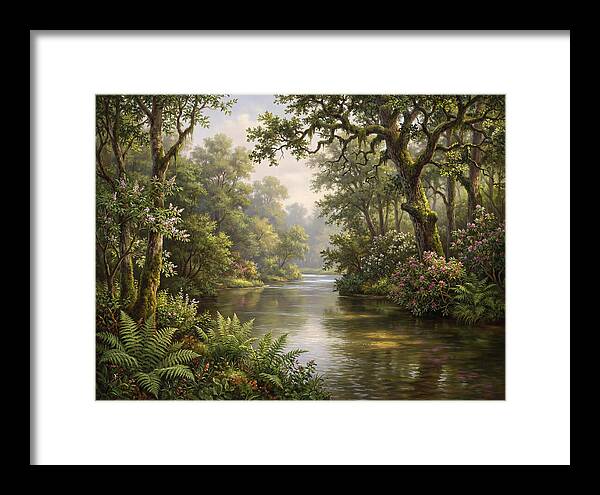 Serene River Landscape