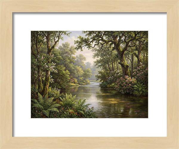 Serene River Landscape
