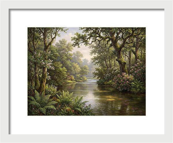 Serene River Landscape