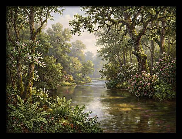 Serene River Landscape