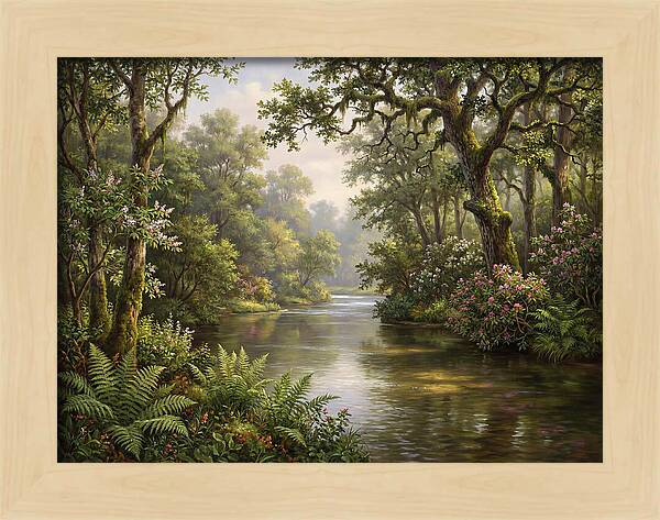 Serene River Landscape
