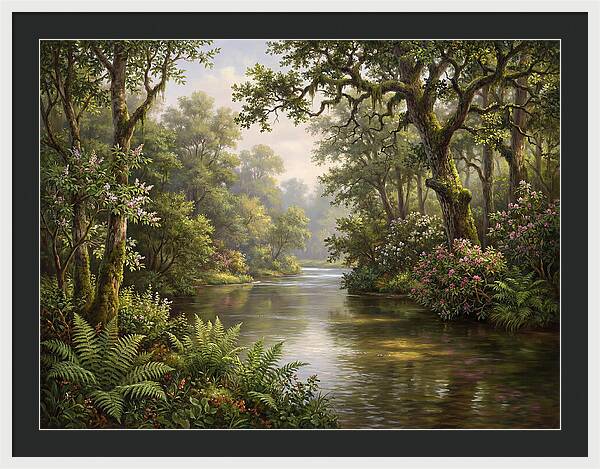 Serene River Landscape
