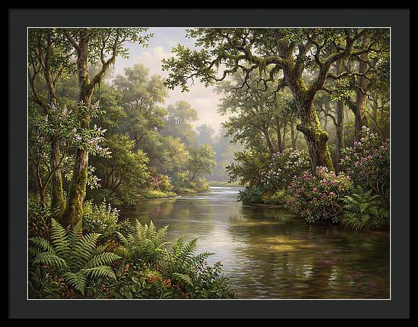 Serene River Landscape