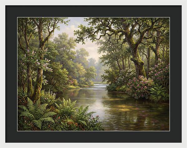 Serene River Landscape