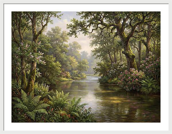 Serene River Landscape