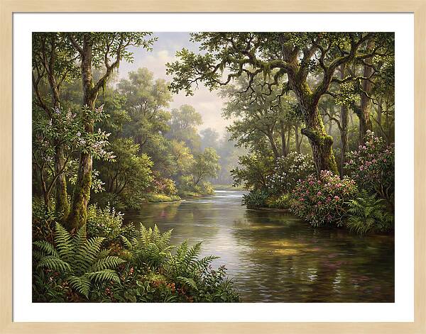 Serene River Landscape