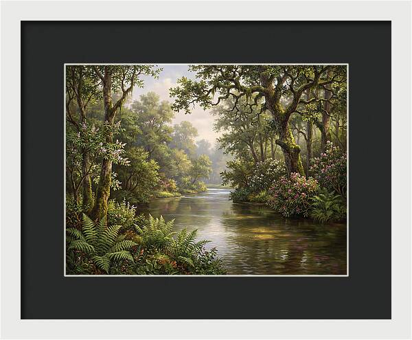 Serene River Landscape