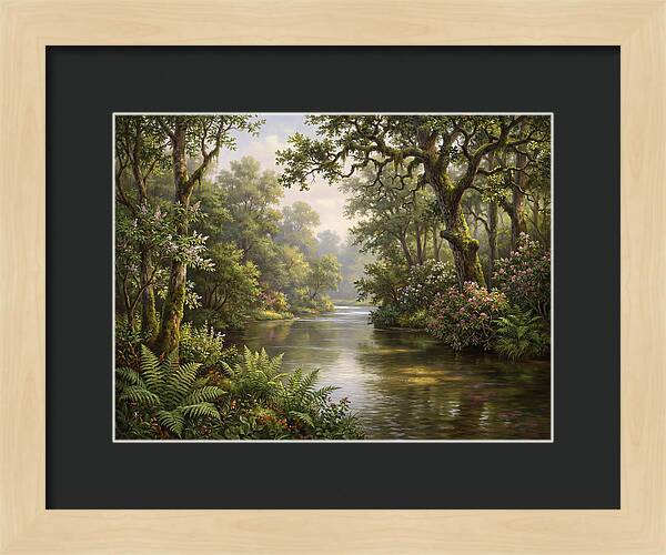 Serene River Landscape
