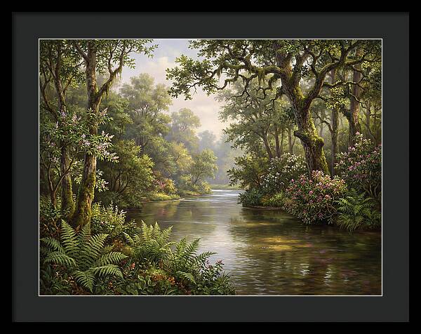 Serene River Landscape