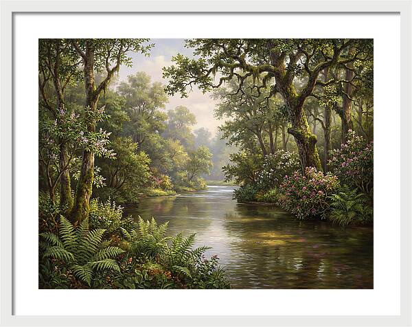Serene River Landscape