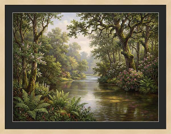 Serene River Landscape