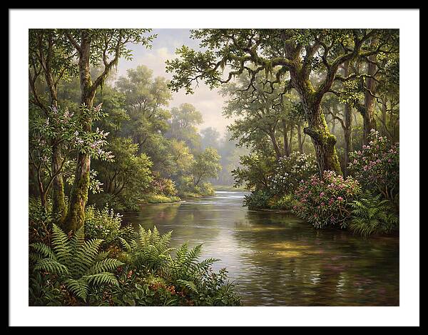 Serene River Landscape