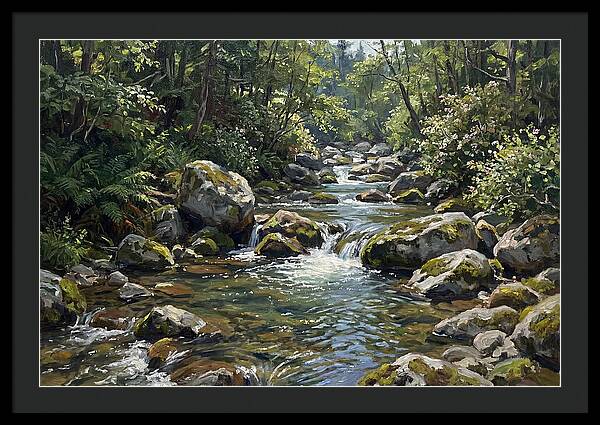 Serene River Reflection