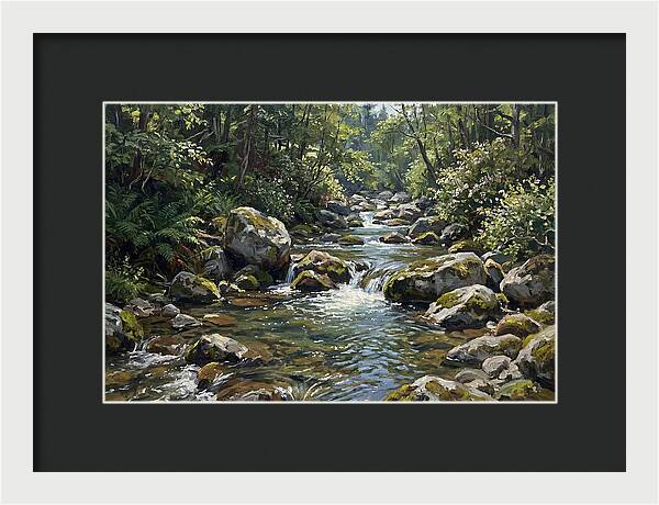Serene River Reflection