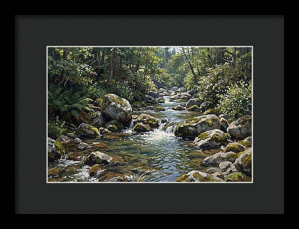 Serene River Reflection