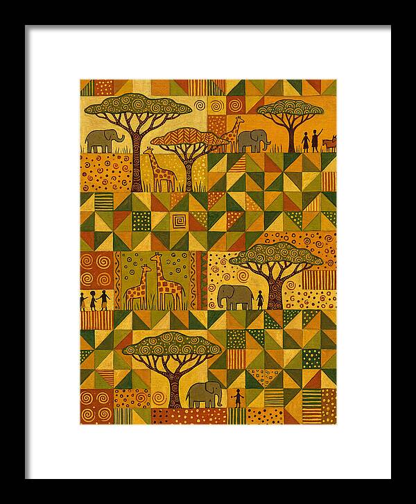 Serene Savanna Sunset