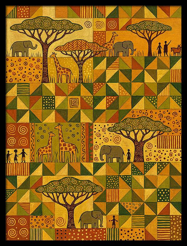 Serene Savanna Sunset