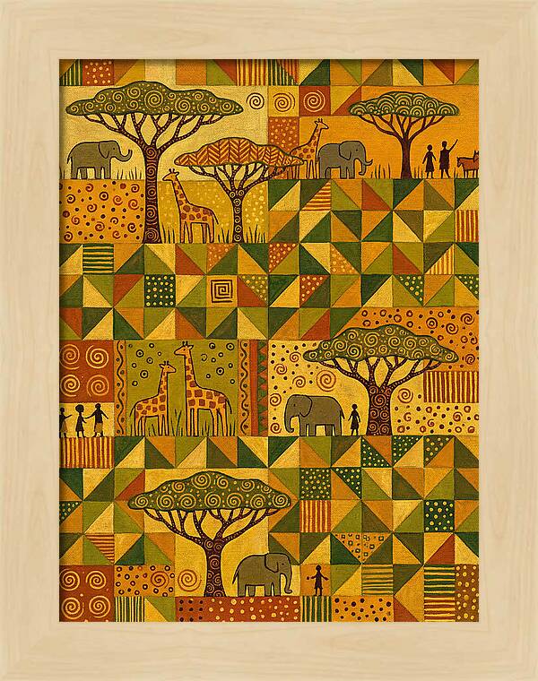 Serene Savanna Sunset