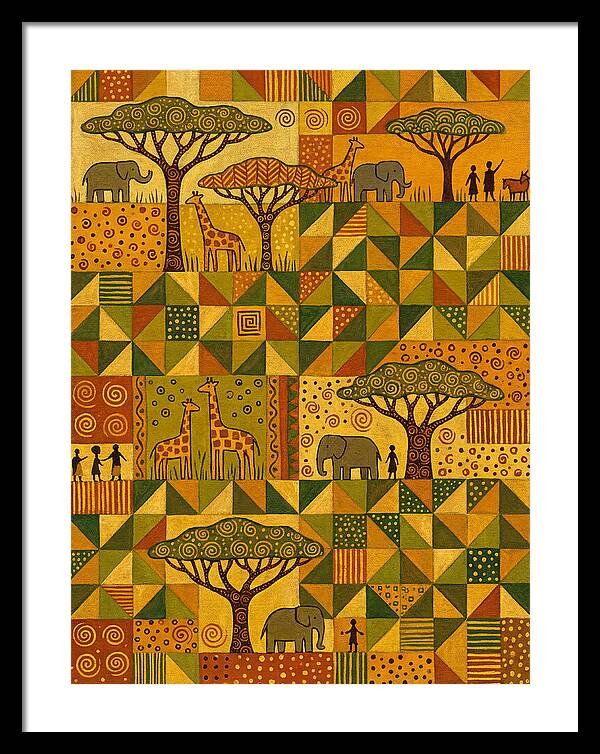 Serene Savanna Sunset