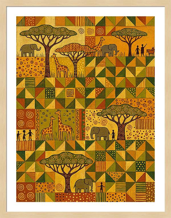 Serene Savanna Sunset