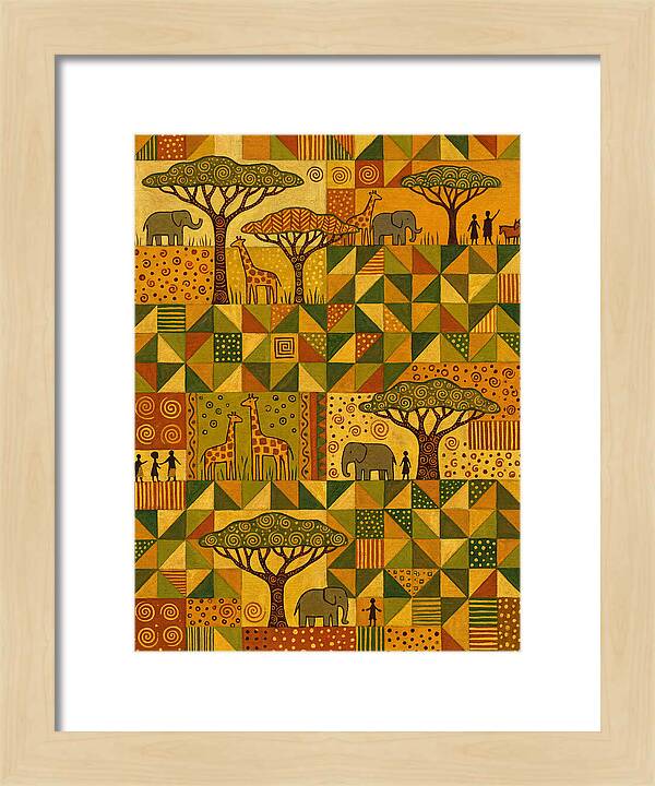 Serene Savanna Sunset
