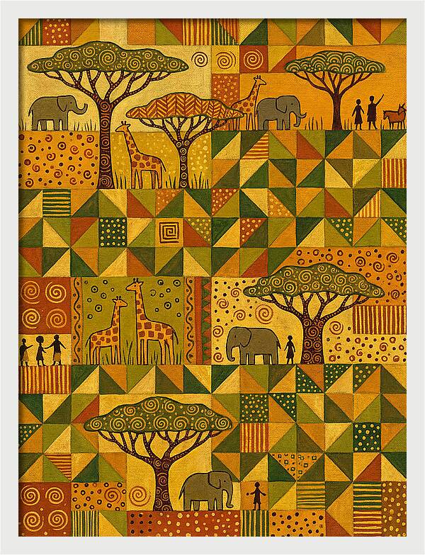 Serene Savanna Sunset