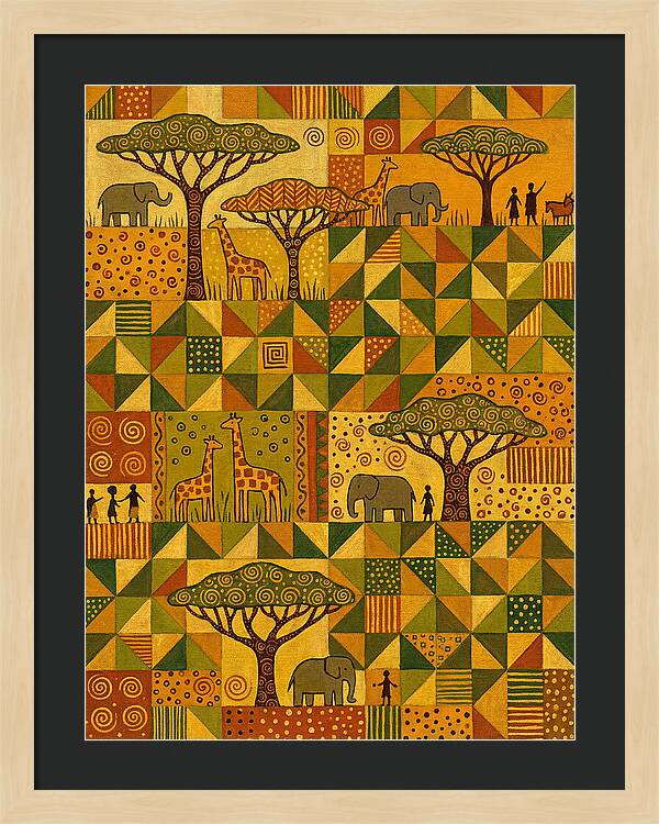 Serene Savanna Sunset