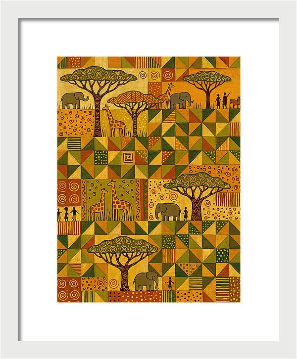 Serene Savanna Sunset