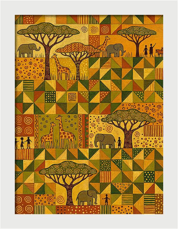 Serene Savanna Sunset