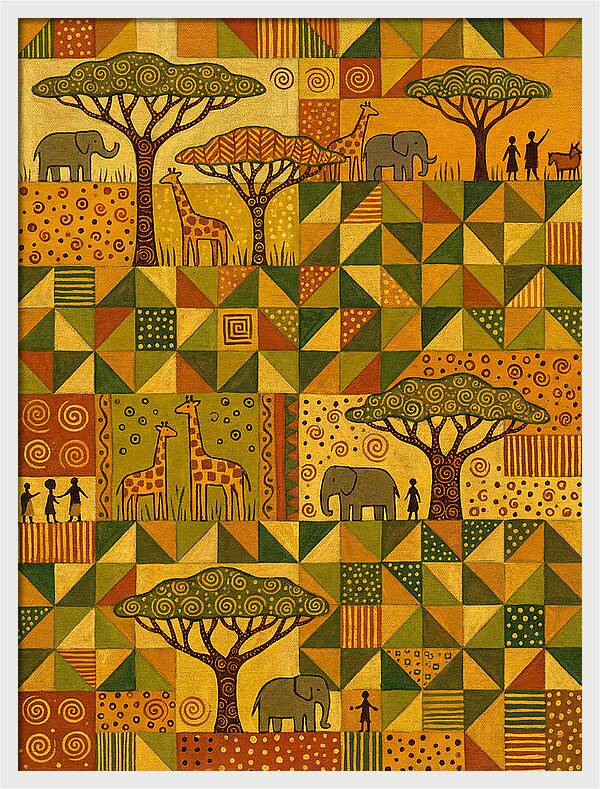 Serene Savanna Sunset