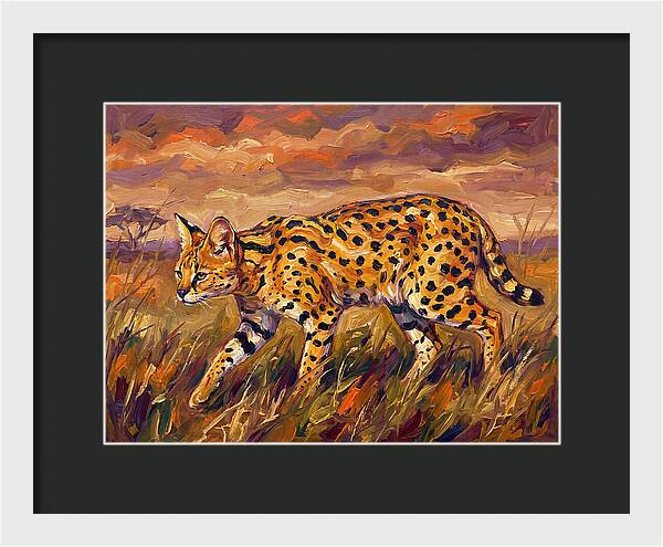 Serene Serval Stroll