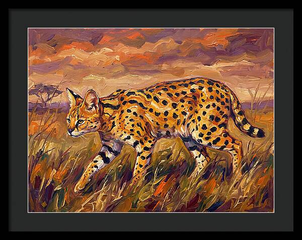 Serene Serval Stroll