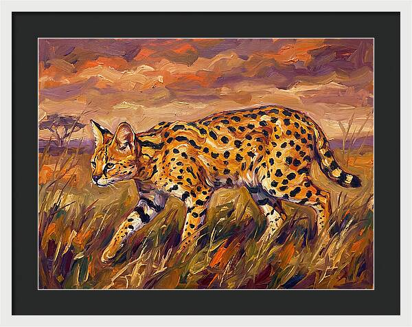 Serene Serval Stroll