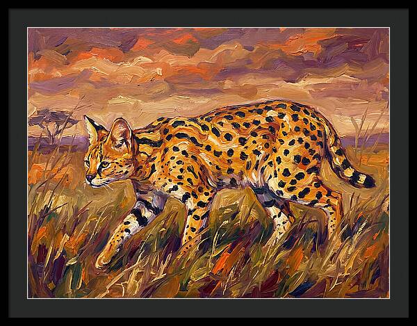 Serene Serval Stroll