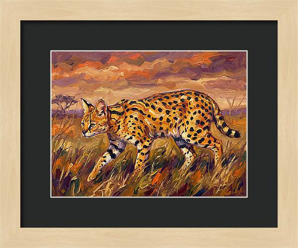 Serene Serval Stroll