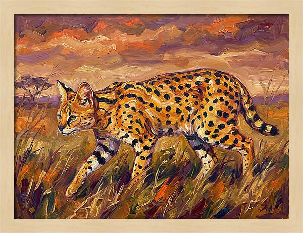 Serene Serval Stroll