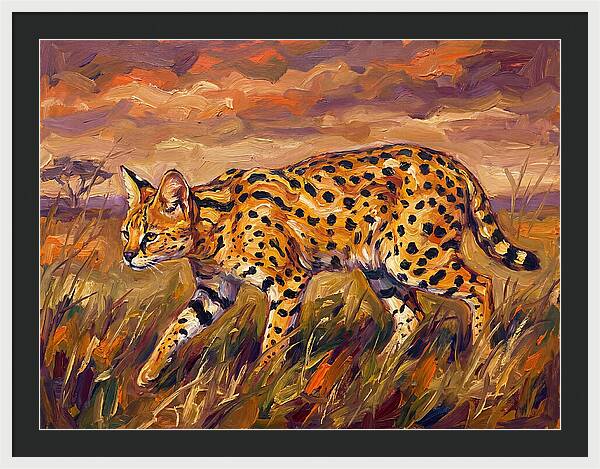 Serene Serval Stroll