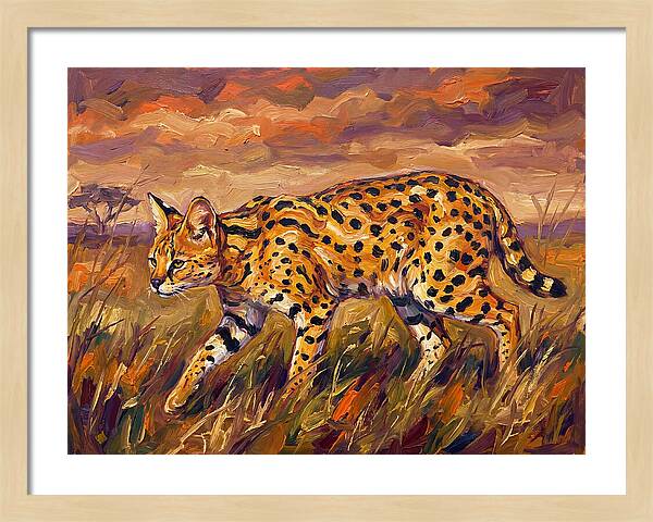 Serene Serval Stroll