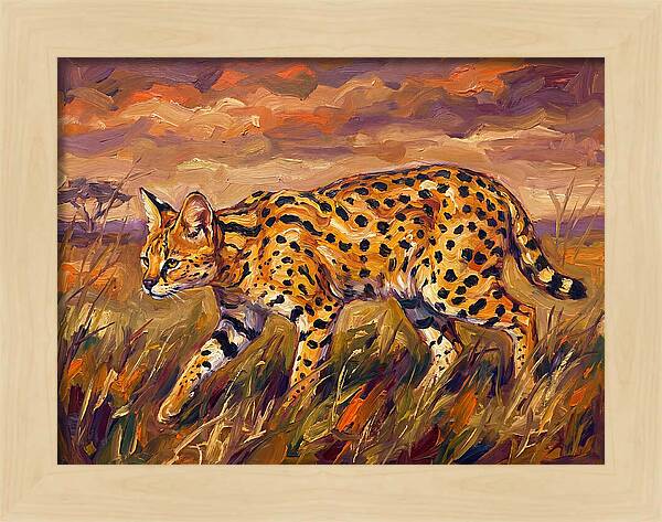 Serene Serval Stroll