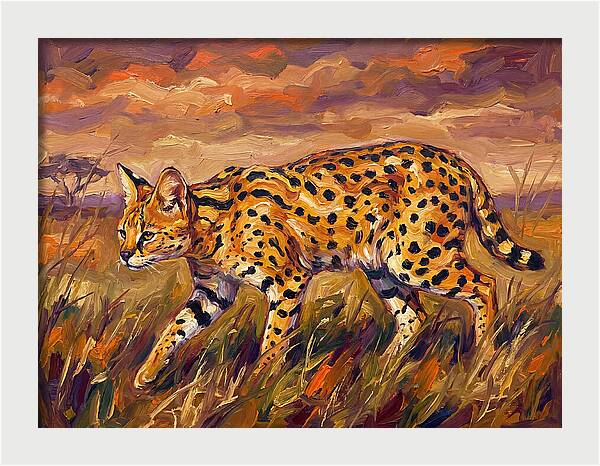 Serene Serval Stroll