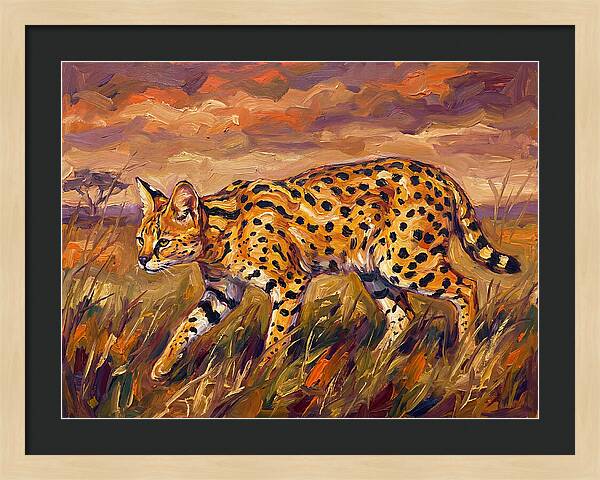 Serene Serval Stroll
