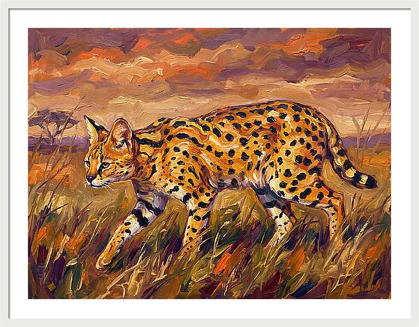 Serene Serval Stroll