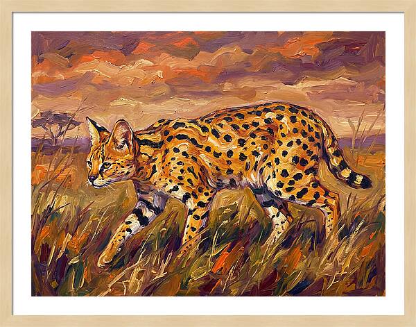 Serene Serval Stroll