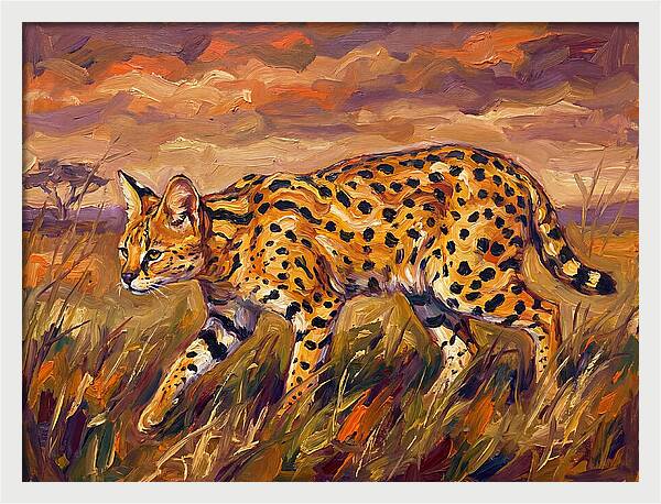 Serene Serval Stroll