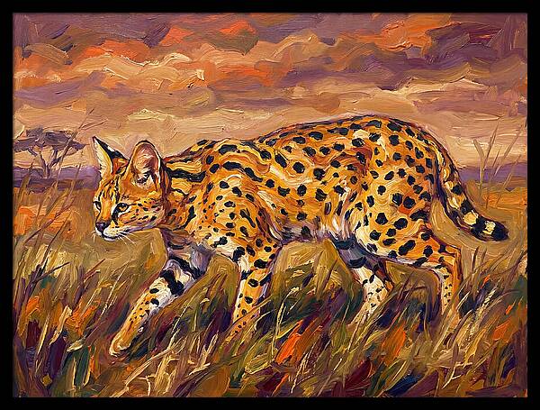 Serene Serval Stroll