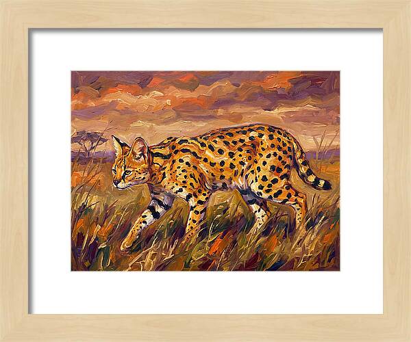 Serene Serval Stroll
